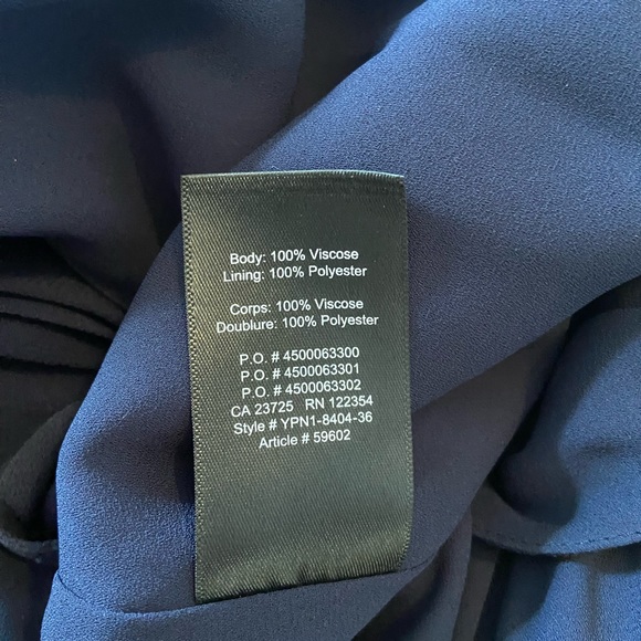 Babaton Navy Maximillian Jumpsuit XS - Picture 8 of 8